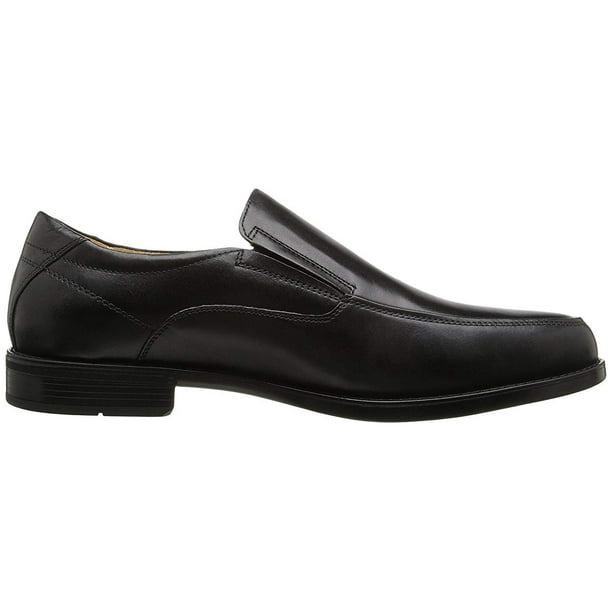 Florsheim Mens Midtown Moc 12137-001 Black Slip On Dress Shoes Size 10 EEE